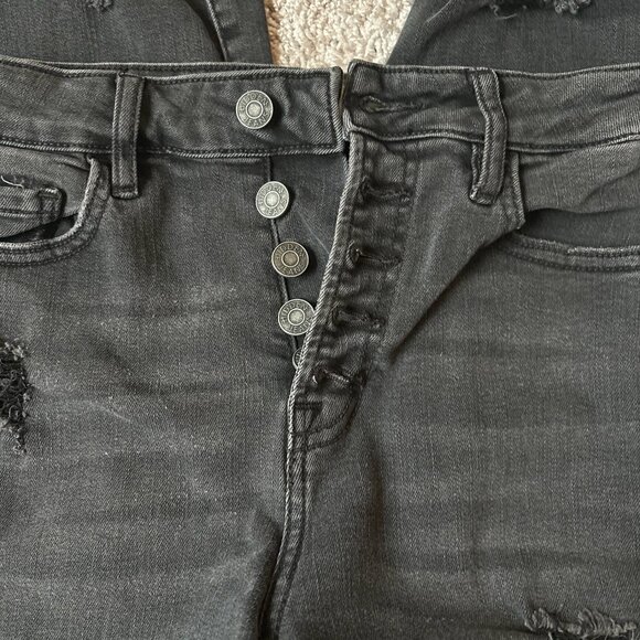 Black Hidden Jeans - Picture 3 of 5